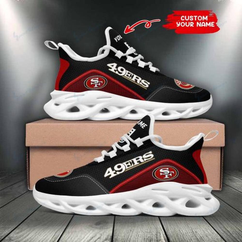 Ideafootwear San Francisco 49ers Max Soul Shoes Sneakers For Men And Women 11