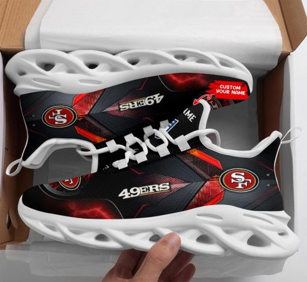 Ideafootwear San Francisco 49ers Max Soul Shoes Sneakers For Men And Women 8