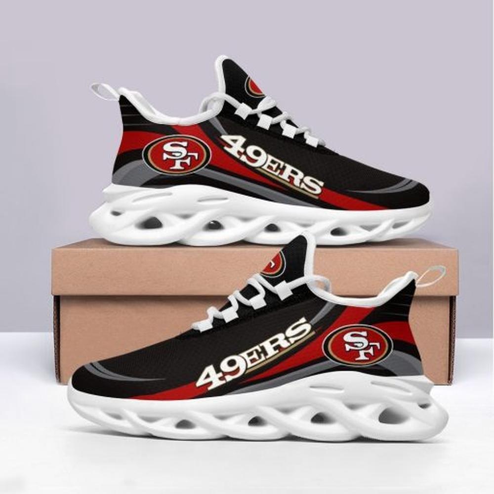 Ideafootwear San Francisco 49ers Max Soul Shoes Sneakers For Men And Women 142