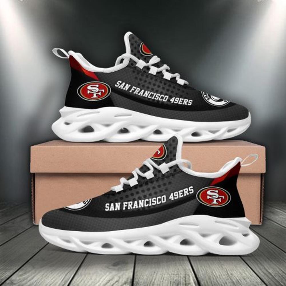 Ideafootwear San Francisco 49ers Max Soul Shoes Sneakers For Men And Women 68