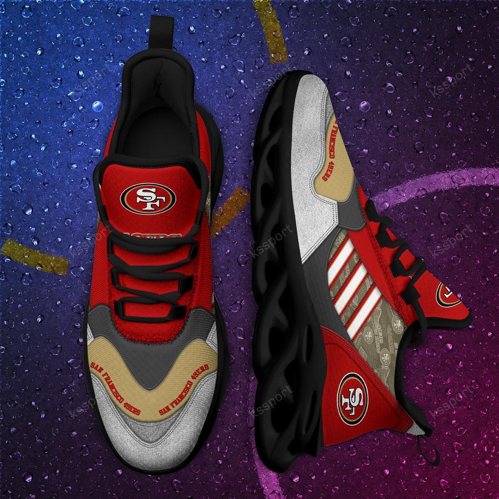 Ideafootwear San Francisco 49ers Max Soul Shoes Sneakers For Men And Women 83