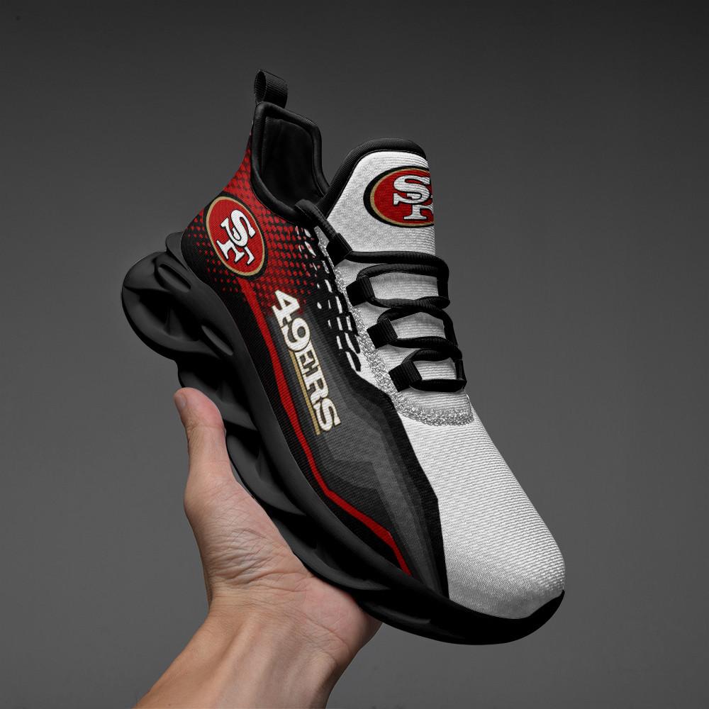 Ideafootwear San Francisco 49ers Max Soul Shoes Sneakers For Men And Women 33