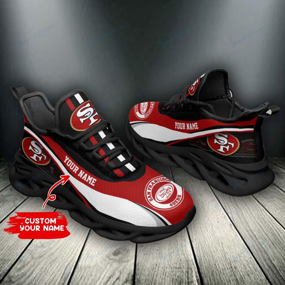 Ideafootwear San Francisco 49ers Max Soul Shoes Sneakers For Men And Women 5