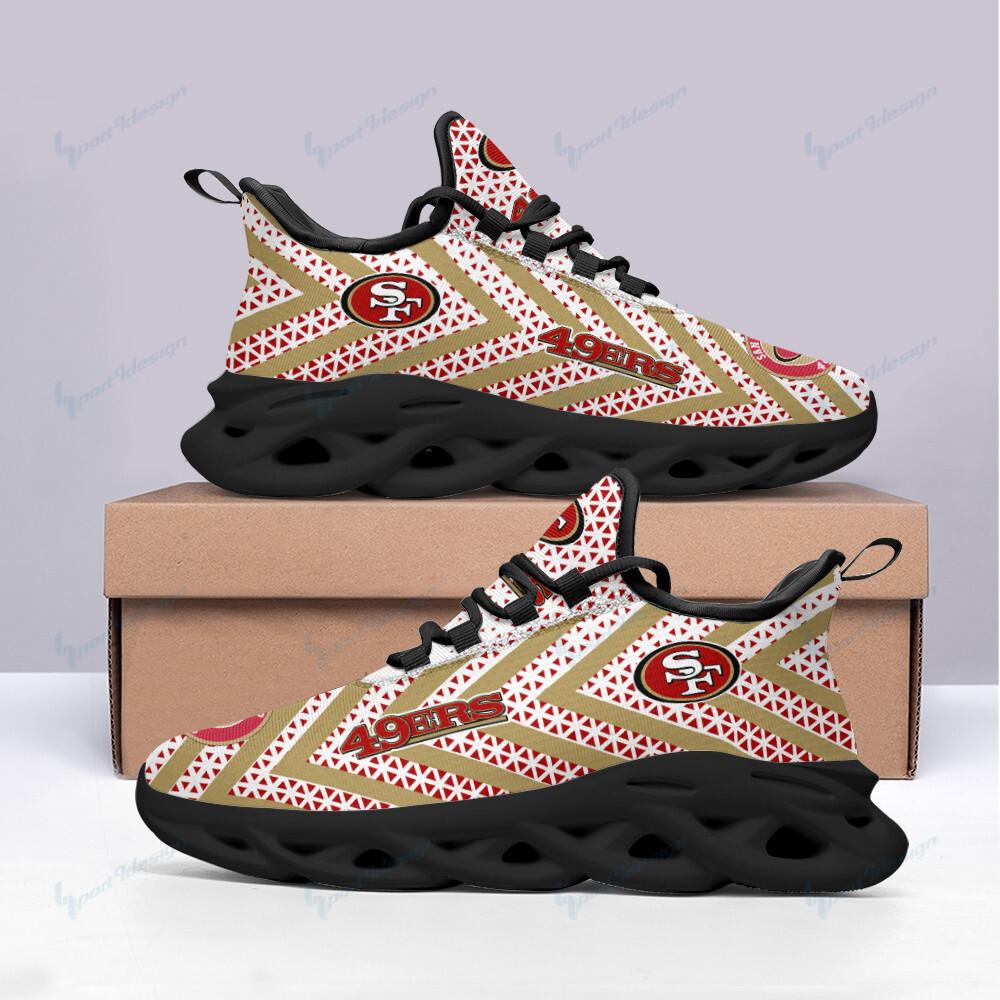 Ideafootwear San Francisco 49ers Max Soul Shoes Sneakers For Men And Women 92