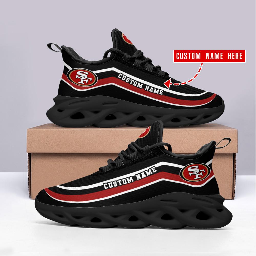 Ideafootwear San Francisco 49ers Max Soul Shoes Sneakers For Men And Women 12