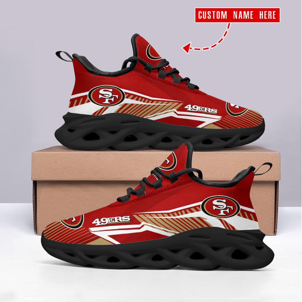 Ideafootwear San Francisco 49ers Max Soul Shoes Sneakers For Men And Women 14