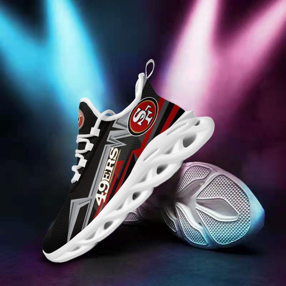 Ideafootwear San Francisco 49ers Max Soul Shoes Sneakers For Men And Women 147