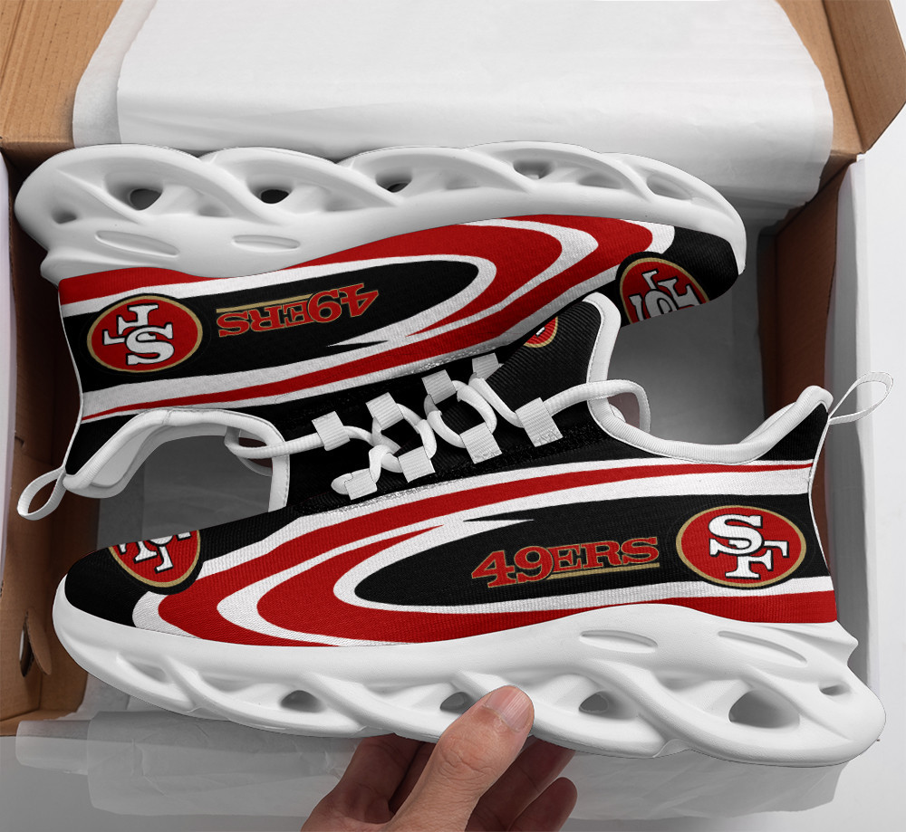 Ideafootwear San Francisco 49ers Max Soul Shoes Sneakers For Men And Women 54