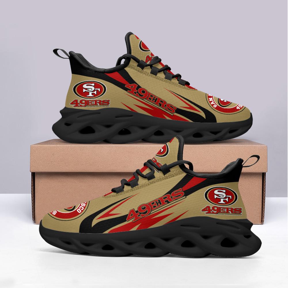 Ideafootwear San Francisco 49ers Max Soul Shoes Sneakers For Men And Women 74