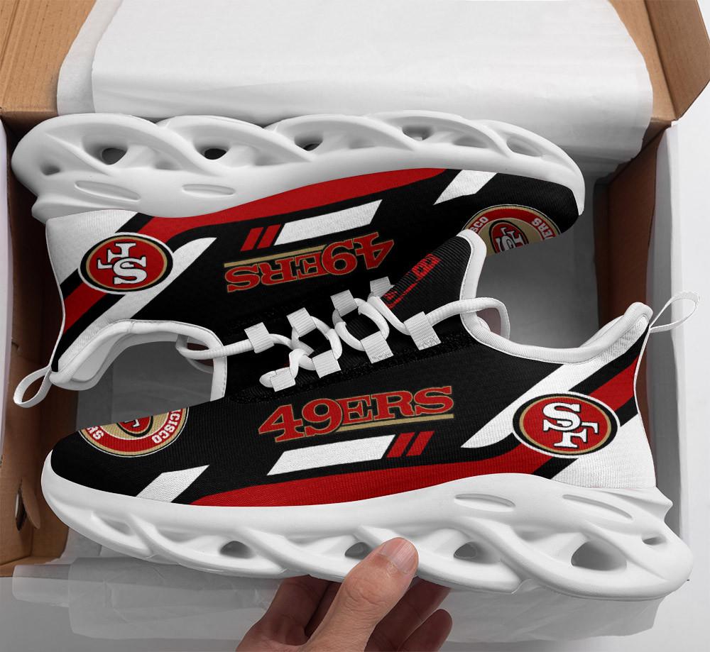 Ideafootwear San Francisco 49ers Max Soul Shoes Sneakers For Men And Women 32