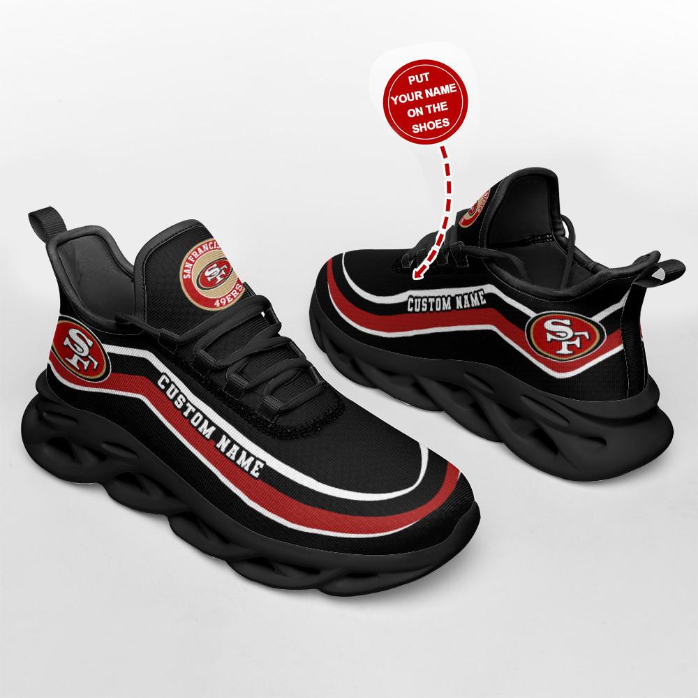 Ideafootwear San Francisco 49ers Max Soul Shoes Sneakers For Men And Women 12