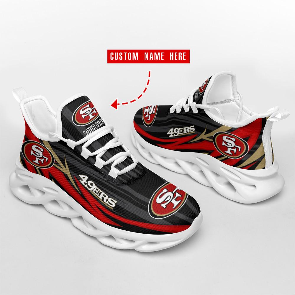 Ideafootwear San Francisco 49ers Max Soul Shoes Sneakers For Men And Women 15