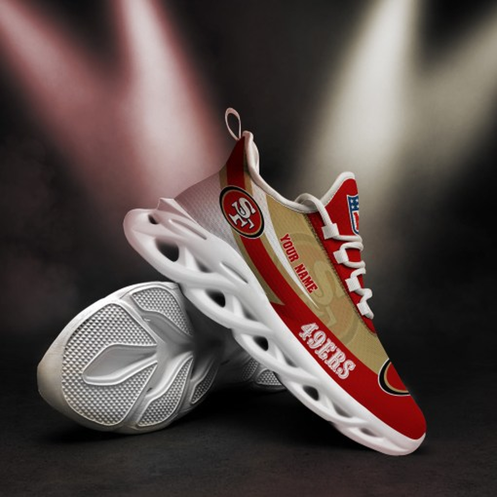 Ideafootwear San Francisco 49ers Max Soul Shoes Sneakers For Men And Women 120
