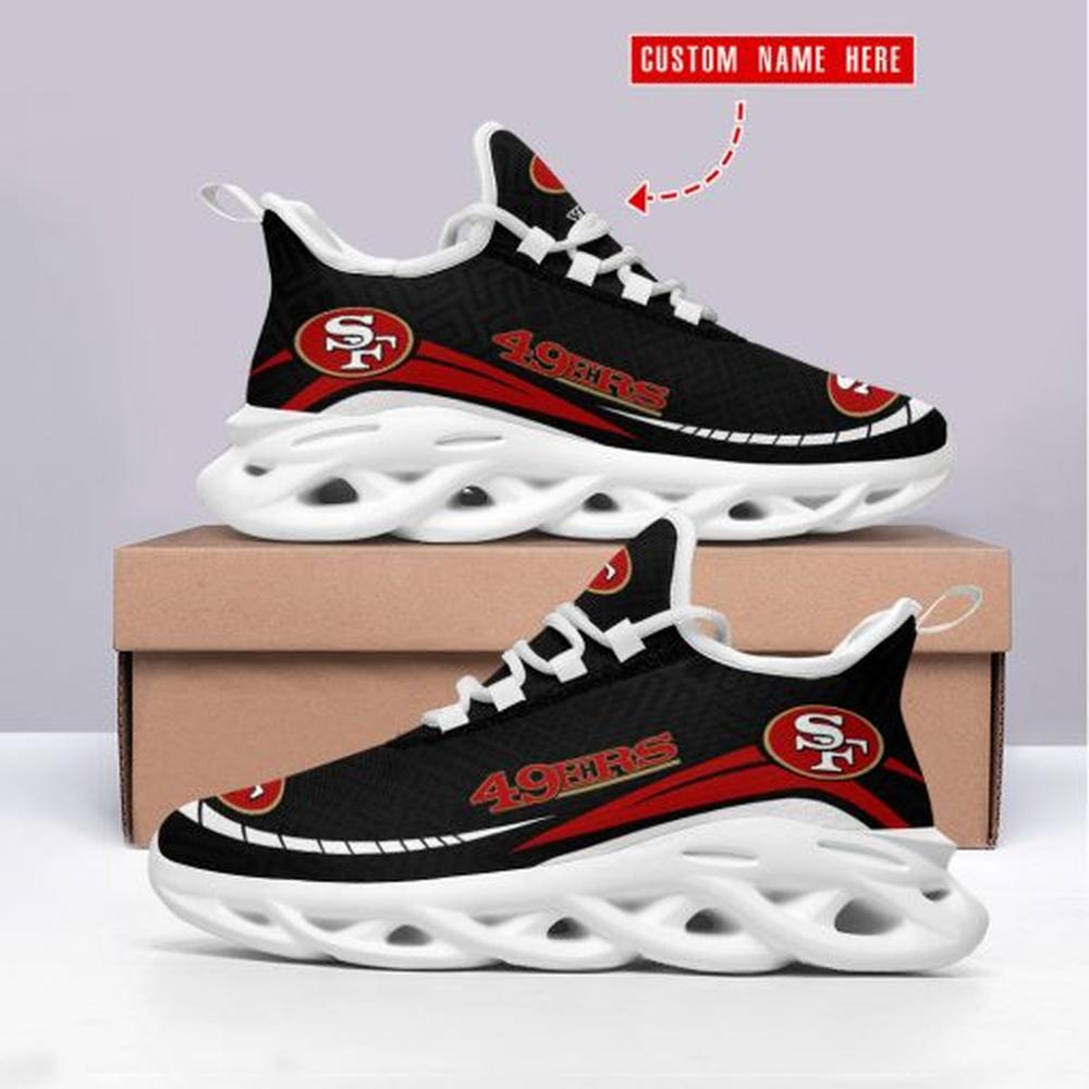 Ideafootwear San Francisco 49ers Max Soul Shoes Sneakers For Men And Women 114
