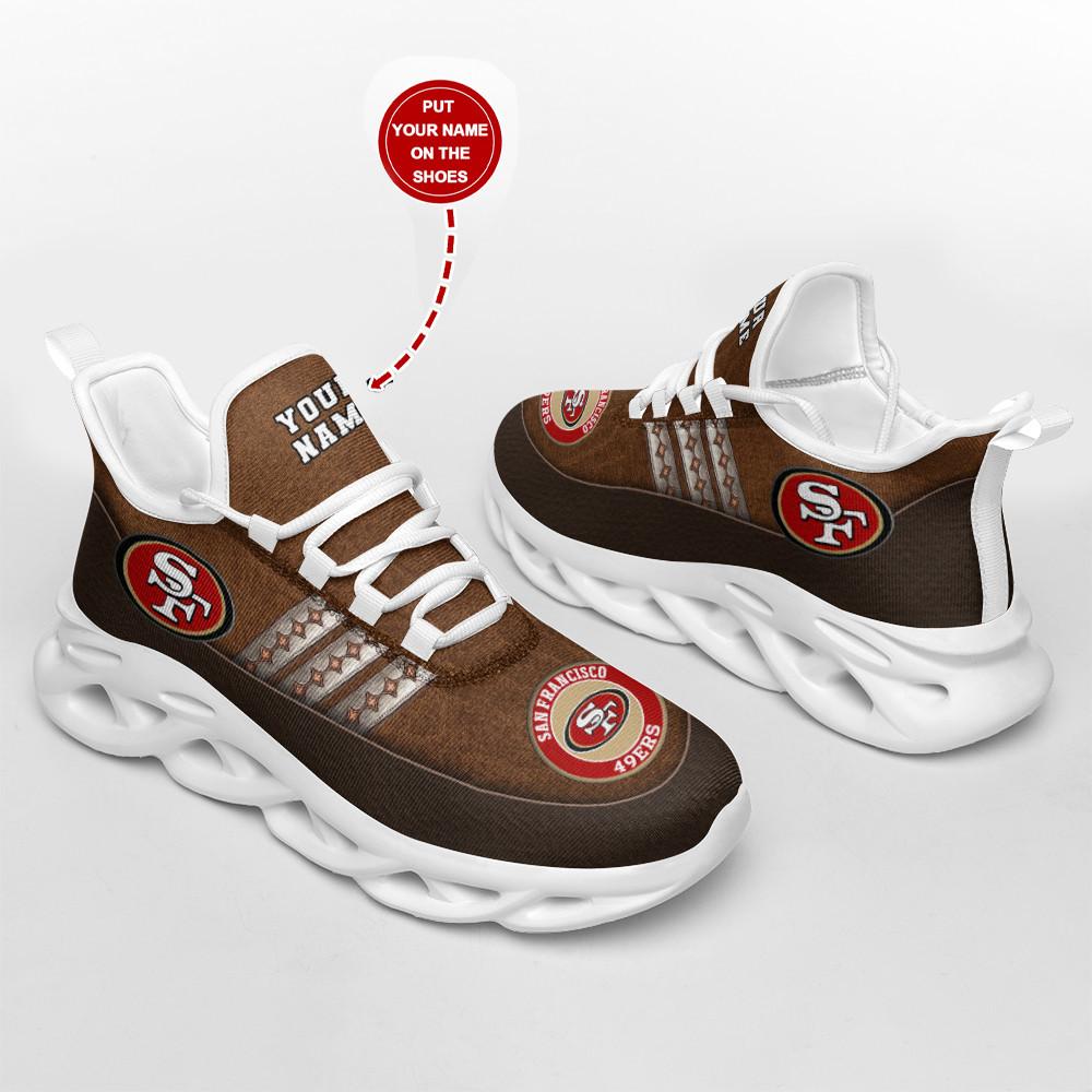 Ideafootwear San Francisco 49ers Max Soul Shoes Sneakers For Men And Women 16
