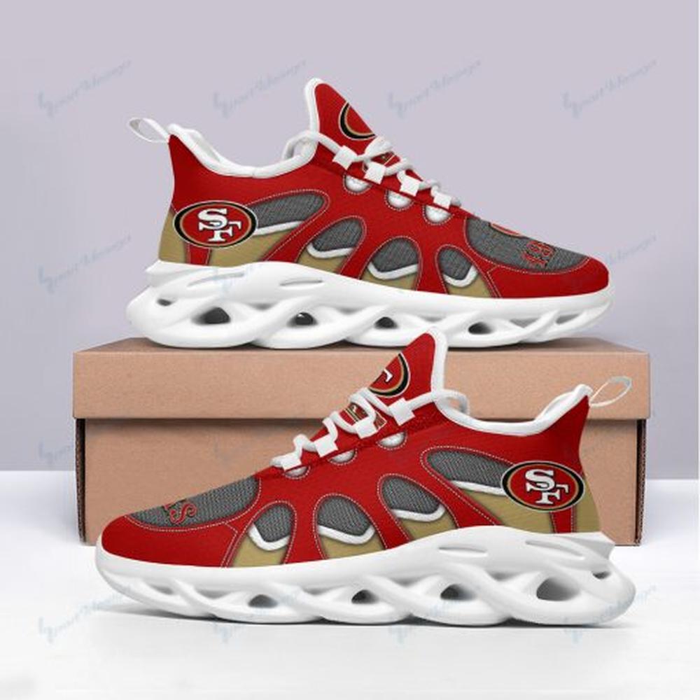 Ideafootwear San Francisco 49ers Max Soul Shoes Sneakers For Men And Women 96