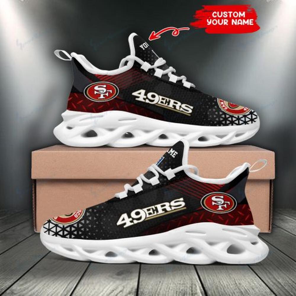 Ideafootwear San Francisco 49ers Max Soul Shoes Sneakers For Men And Women 129