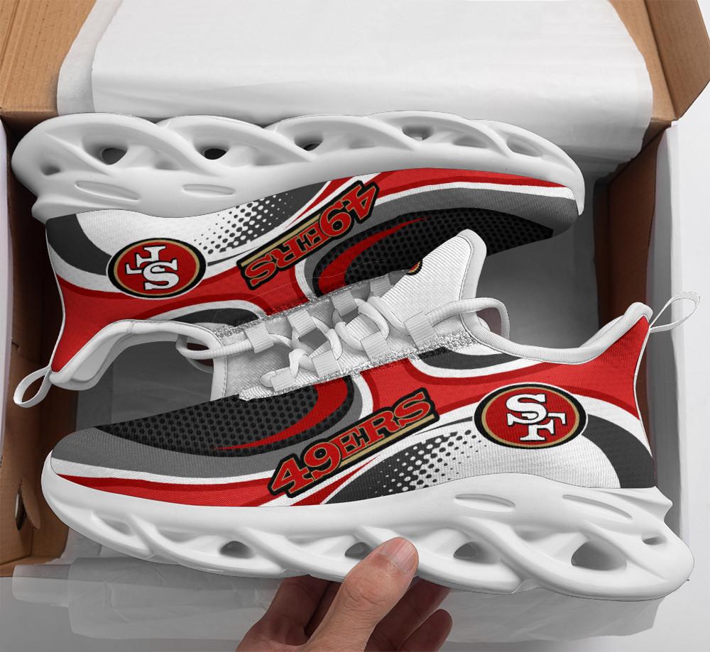 Ideafootwear San Francisco 49ers Max Soul Shoes Sneakers For Men And Women 55