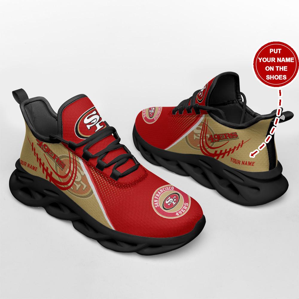 Ideafootwear San Francisco 49ers Max Soul Shoes Sneakers For Men And Women 24
