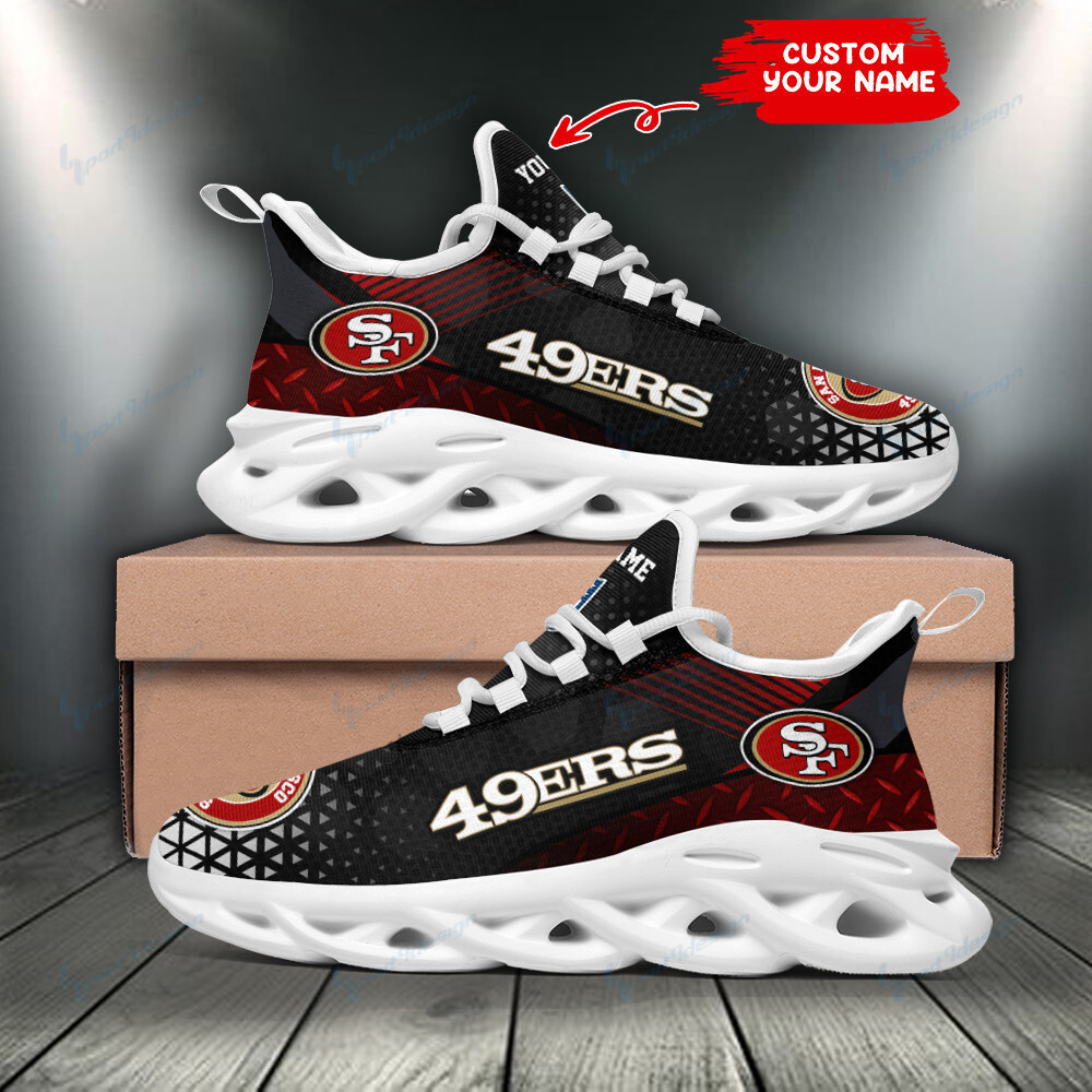 Ideafootwear San Francisco 49ers Max Soul Shoes Sneakers For Men And Women 129