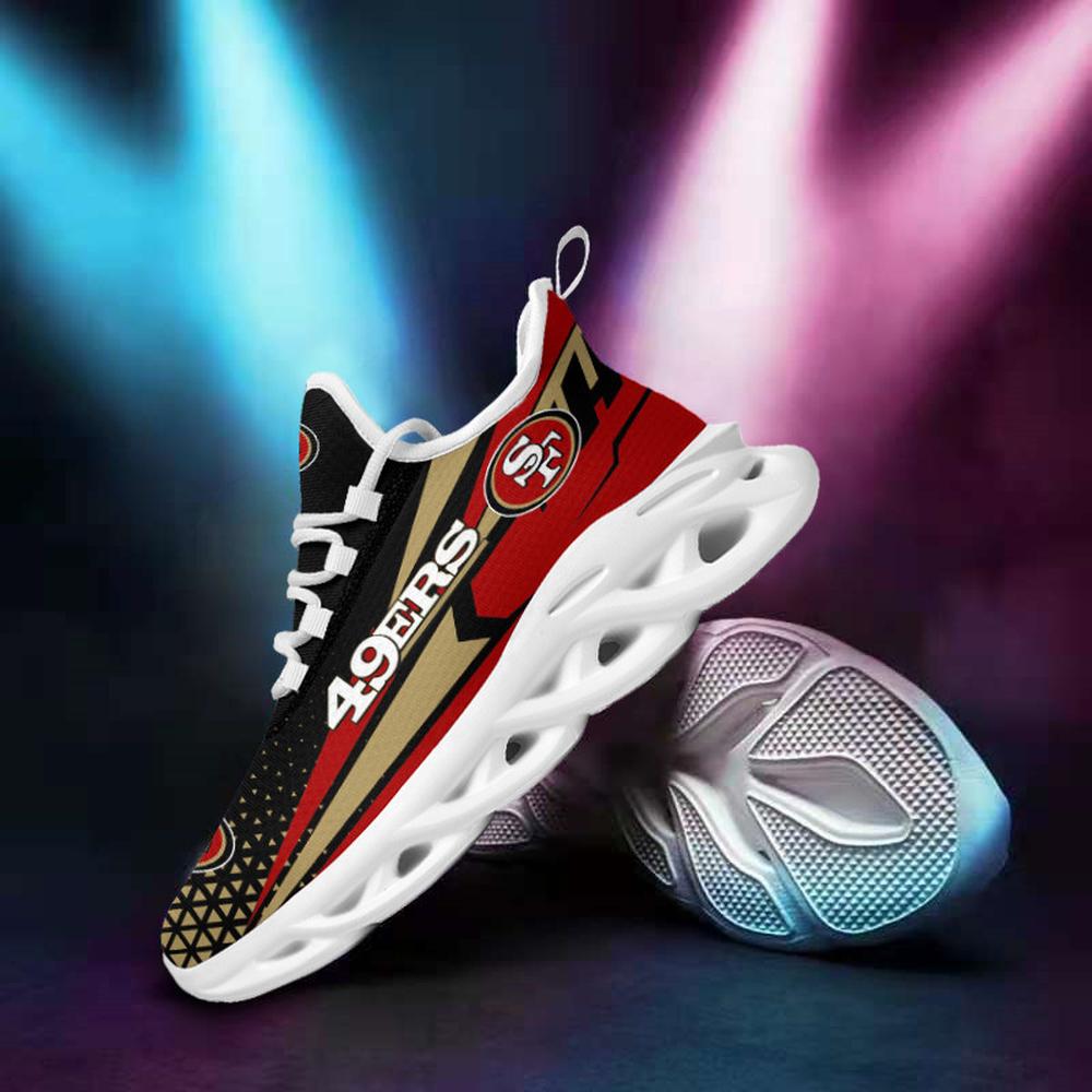 Ideafootwear San Francisco 49ers Max Soul Shoes Sneakers For Men And Women 50