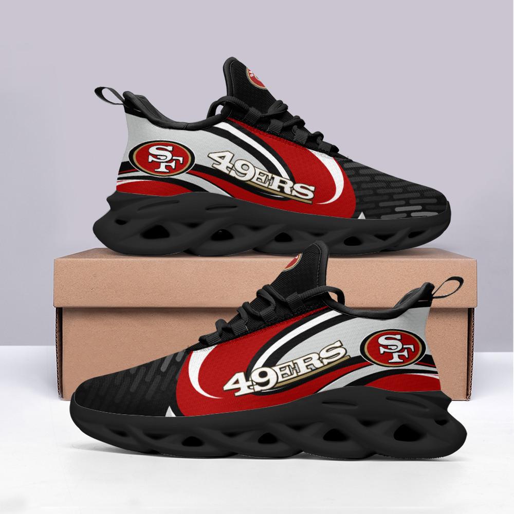 Ideafootwear San Francisco 49ers Max Soul Shoes Sneakers For Men And Women 78