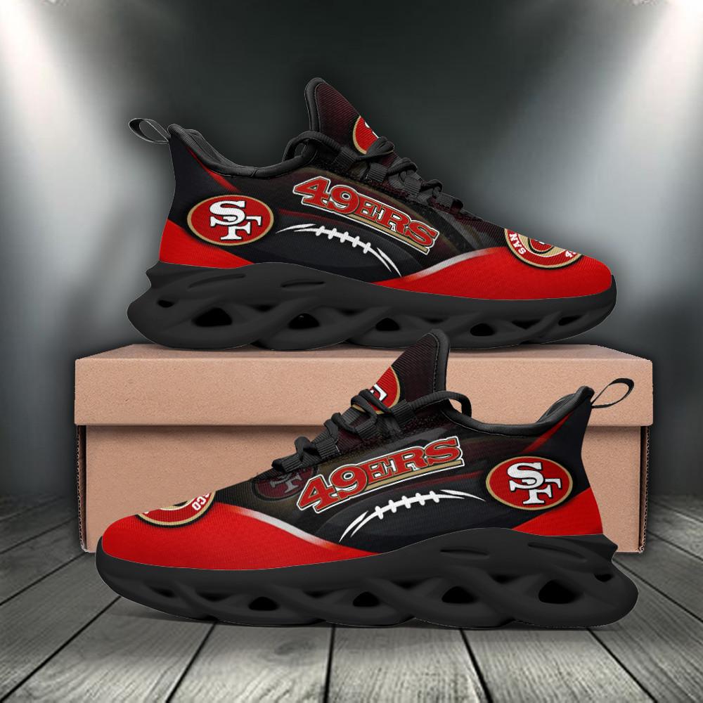 Ideafootwear San Francisco 49ers Max Soul Shoes Sneakers For Men And Women 70