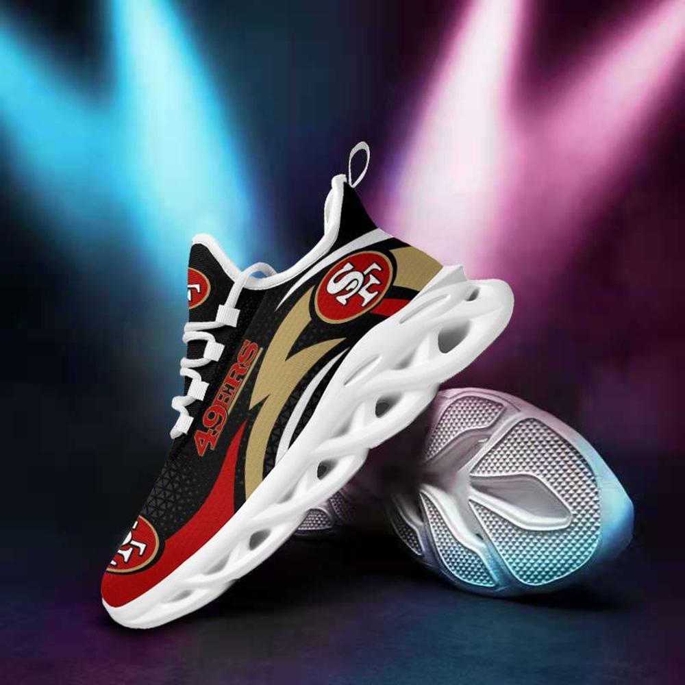 Ideafootwear San Francisco 49ers Max Soul Shoes Sneakers For Men And Women 26