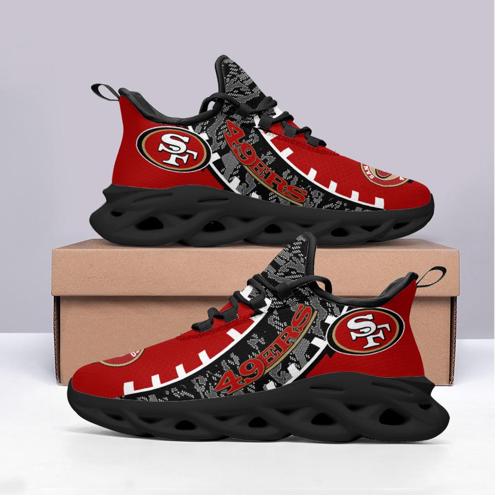 Ideafootwear San Francisco 49ers Max Soul Shoes Sneakers For Men And Women 59