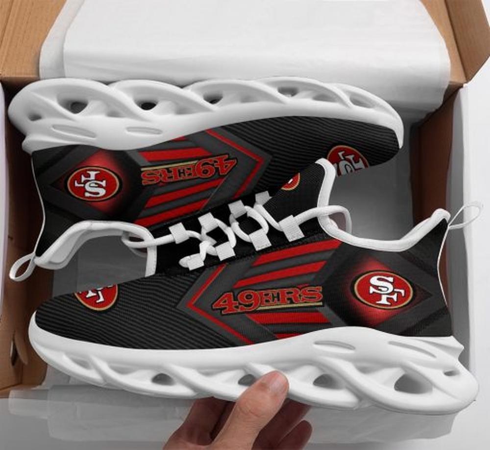 Ideafootwear San Francisco 49ers Max Soul Shoes Sneakers For Men And Women 133