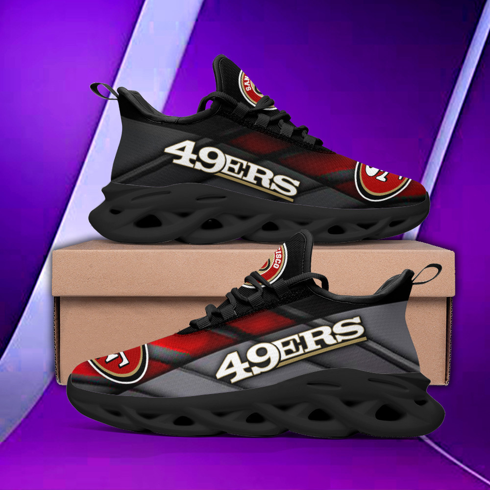 Ideafootwear San Francisco 49ers Max Soul Shoes Sneakers For Men And Women 148