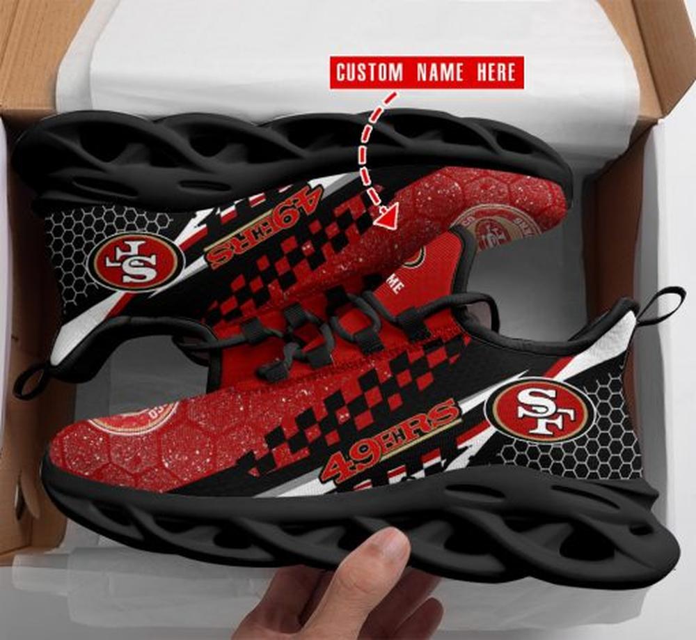 Ideafootwear San Francisco 49ers Max Soul Shoes Sneakers For Men And Women 6