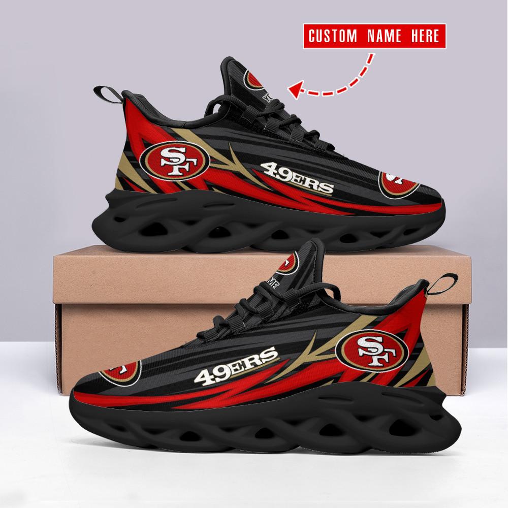 Ideafootwear San Francisco 49ers Max Soul Shoes Sneakers For Men And Women 15