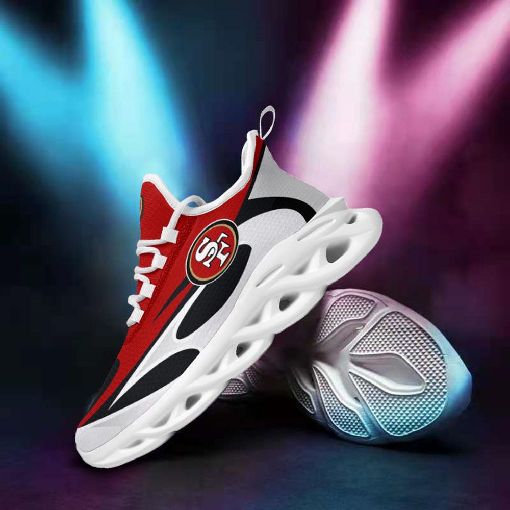 Ideafootwear San Francisco 49ers Max Soul Shoes Sneakers For Men And Women 82
