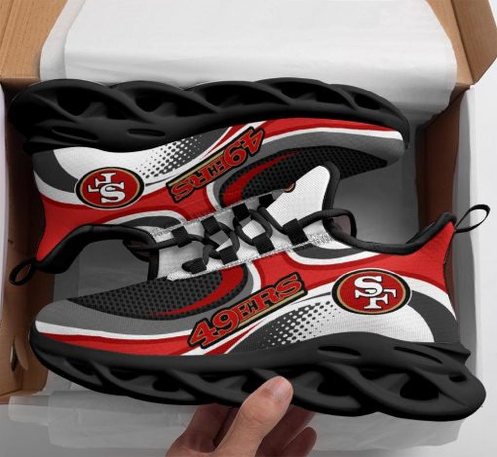 Ideafootwear San Francisco 49ers Max Soul Shoes Sneakers For Men And Women 55