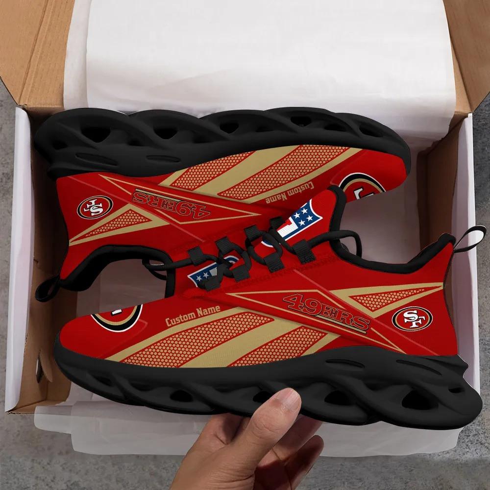 Ideafootwear San Francisco 49ers Max Soul Shoes Sneakers For Men And Women 17