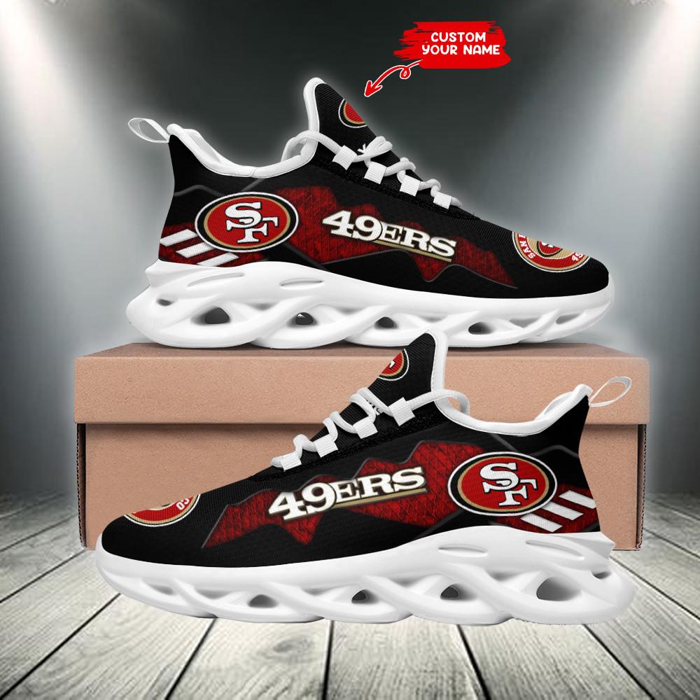 Ideafootwear San Francisco 49ers Max Soul Shoes Sneakers For Men And Women 13