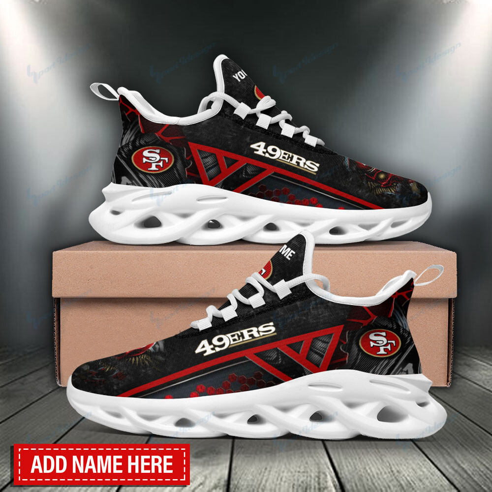 Ideafootwear San Francisco 49ers Max Soul Shoes Sneakers For Men And Women 4