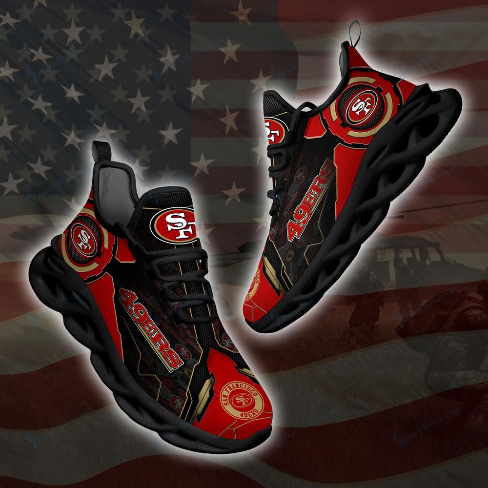 Ideafootwear San Francisco 49ers Max Soul Shoes Sneakers For Men And Women 94