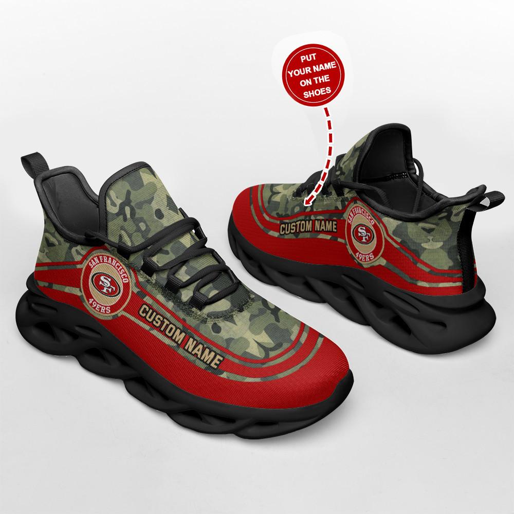 Ideafootwear San Francisco 49ers Max Soul Shoes Sneakers For Men And Women 18
