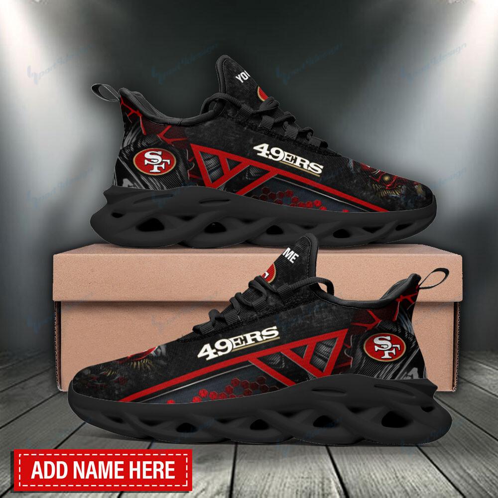 Ideafootwear San Francisco 49ers Max Soul Shoes Sneakers For Men And Women 4