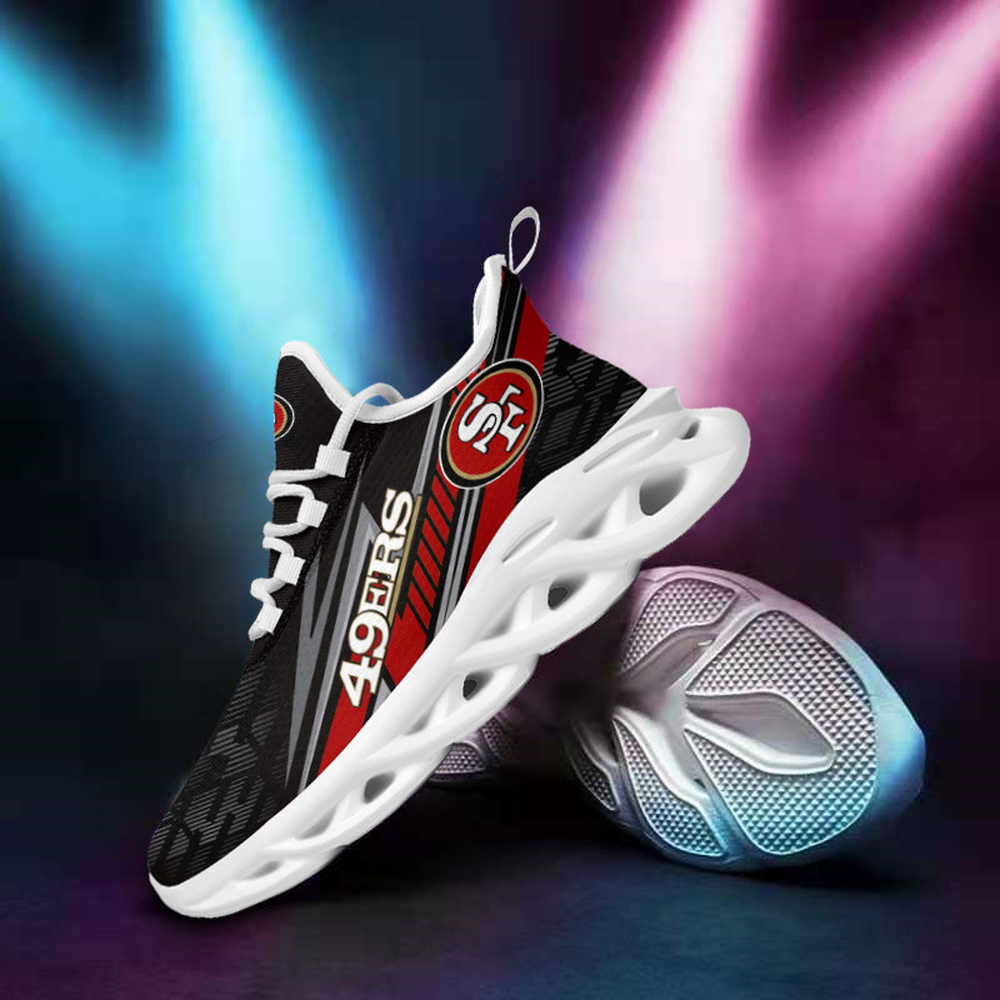 Ideafootwear San Francisco 49ers Max Soul Shoes Sneakers For Men And Women 51