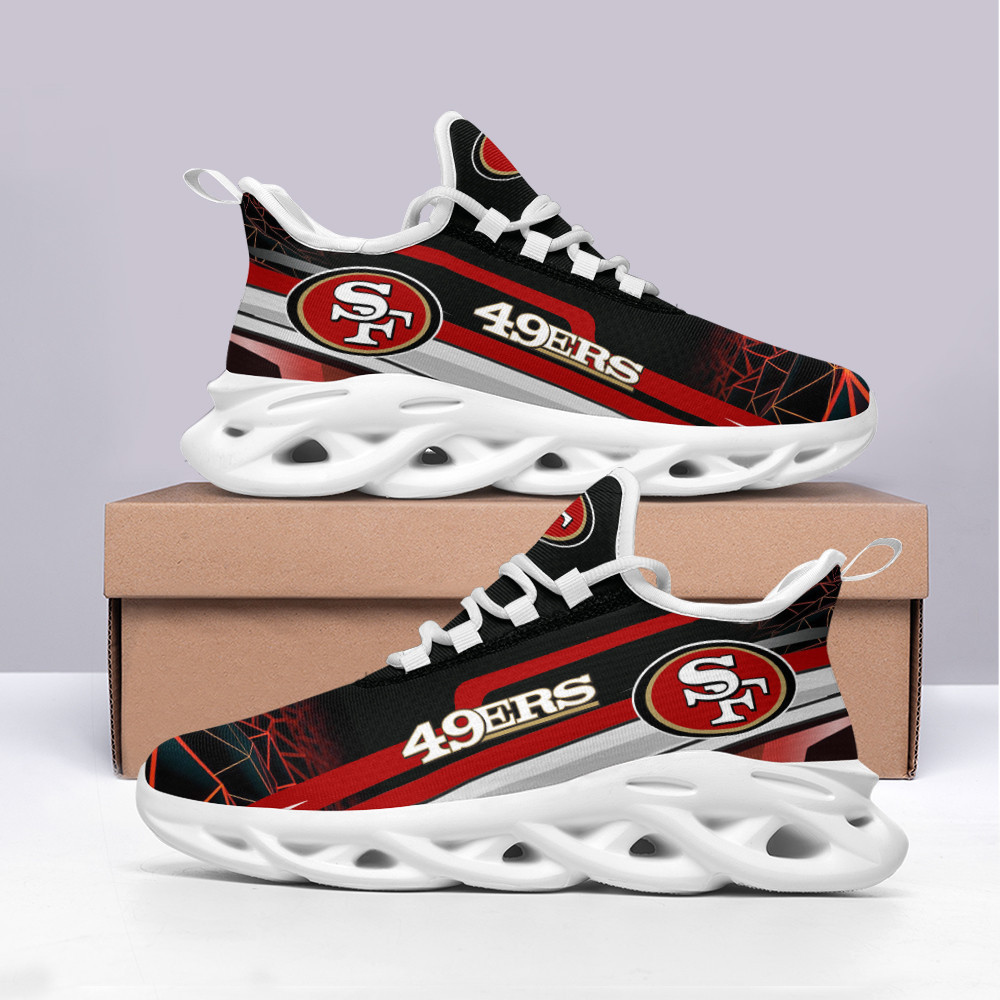 Ideafootwear San Francisco 49ers Max Soul Shoes Sneakers For Men And Women 72