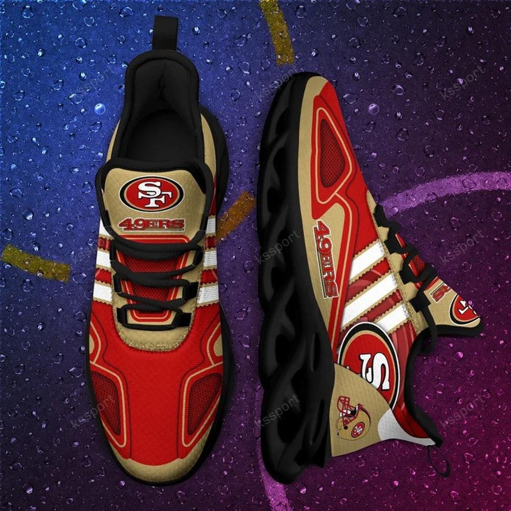 Ideafootwear San Francisco 49ers Max Soul Shoes Sneakers For Men And Women 89
