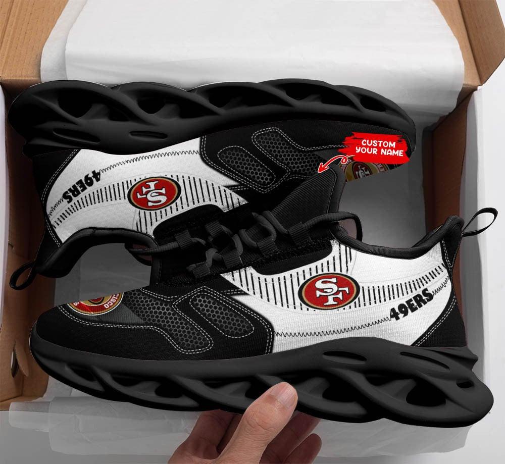 Ideafootwear San Francisco 49ers Max Soul Shoes Sneakers For Men And Women 118
