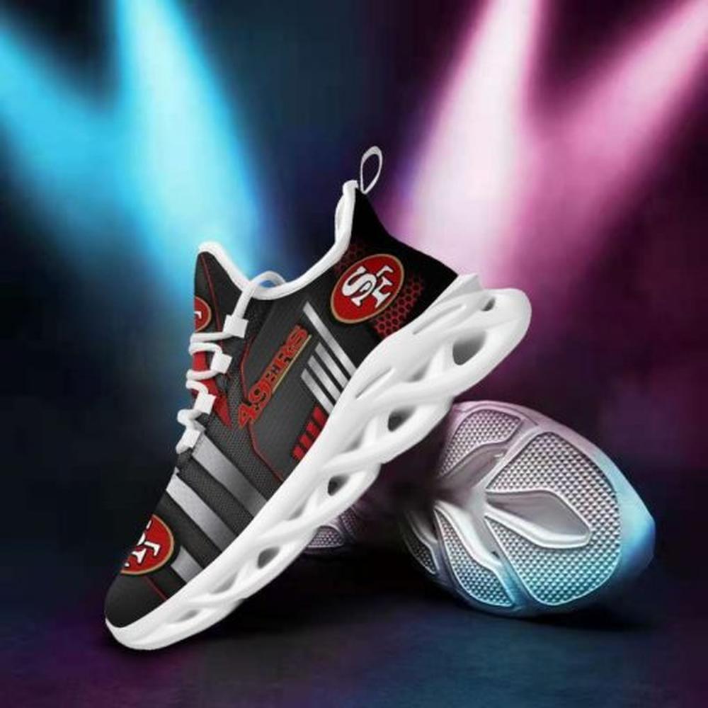 Ideafootwear San Francisco 49ers Max Soul Shoes Sneakers For Men And Women 27