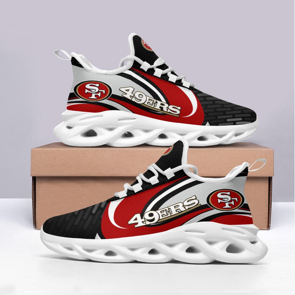 Ideafootwear San Francisco 49ers Max Soul Shoes Sneakers For Men And Women 78