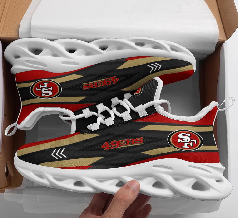 Ideafootwear San Francisco 49ers Max Soul Shoes Sneakers For Men And Women 65