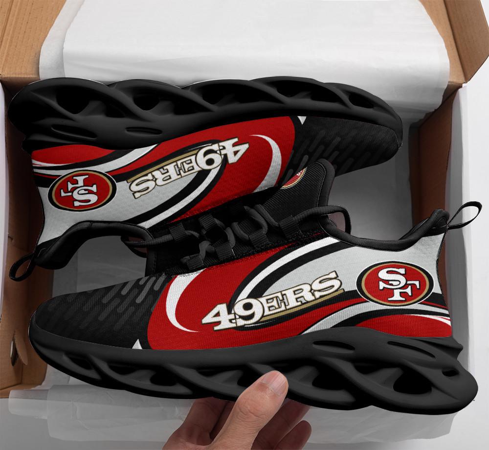 Ideafootwear San Francisco 49ers Max Soul Shoes Sneakers For Men And Women 78