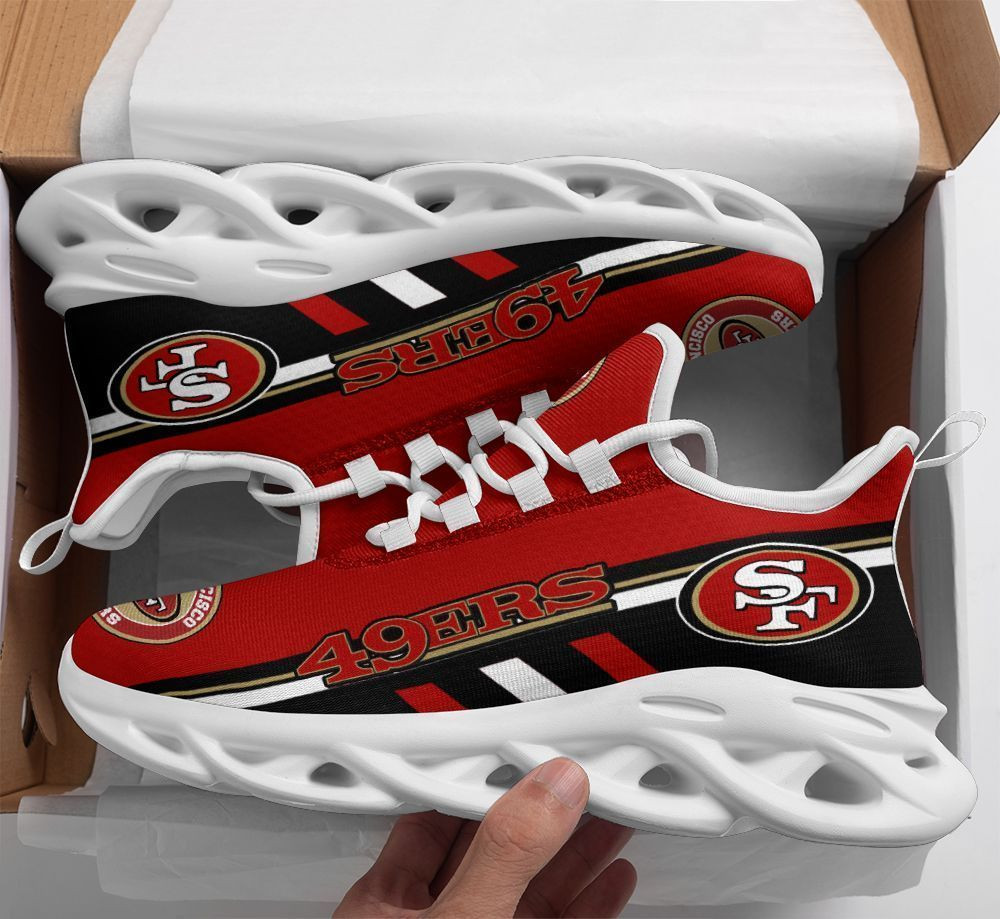 Ideafootwear San Francisco 49ers Max Soul Shoes Sneakers For Men And Women 130